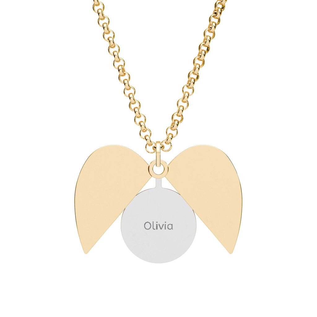 Hidden Message Heart Necklace – Personalized Engraved Secret Message Jewelry