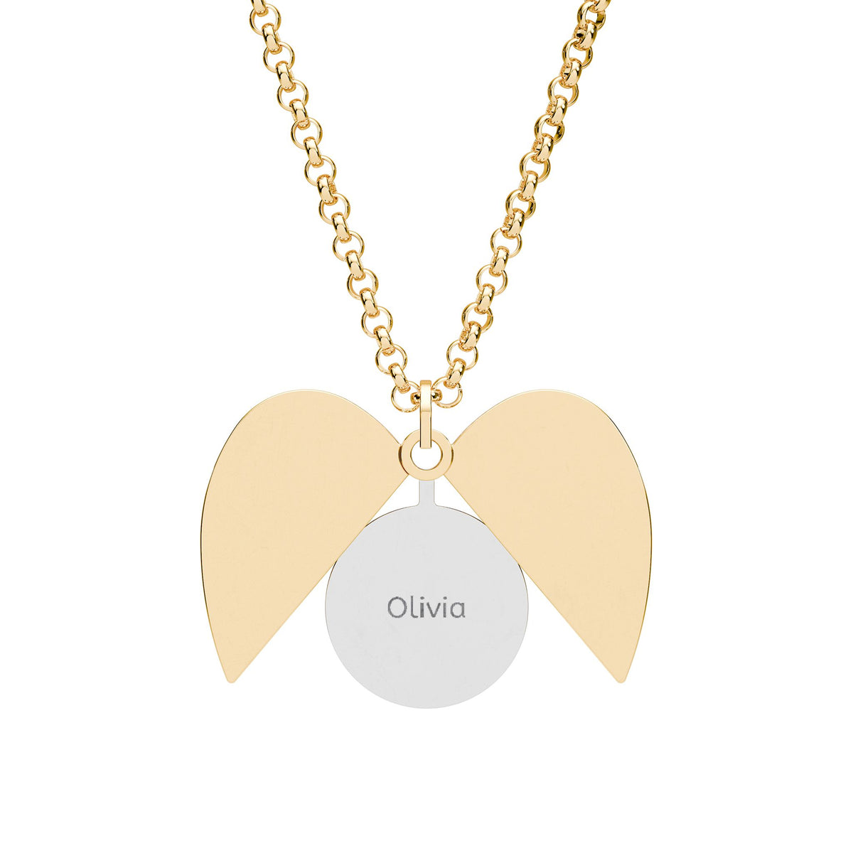 Hidden Message Heart Necklace – Personalized Engraved Secret Message Jewelry